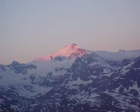 014 Lever de soleil sur l'Albaron.