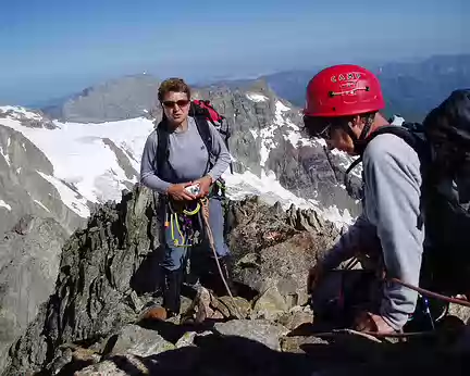 027 Au sommet du Hangendgletscherhorn (3209 m)