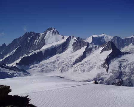 066 Mais quelle récompense au col (2) : Le Schreckhorn.