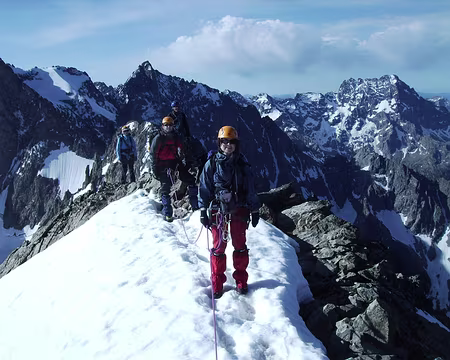 img_0052z154 petite arête près du sommet