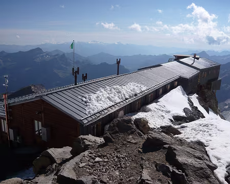 Mont Rose 202 Refuge Gnifetti.