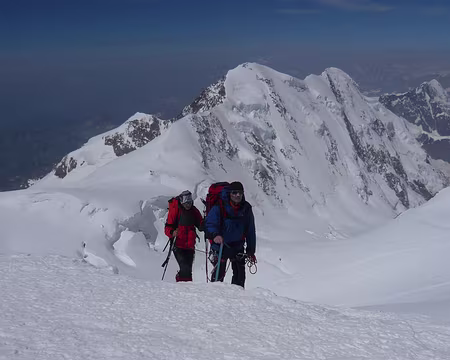 Mont Rose 268b Arrivée à Margherita.