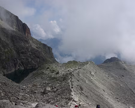 La moraine du glacier d'Orny La moraine du glacier d'Orny