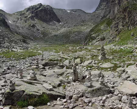 Alignement de cairns Alignement de cairns