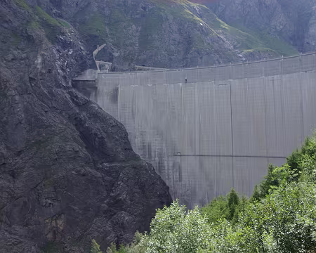 Le barrage de Mauvoisin Le barrage de Mauvoisin