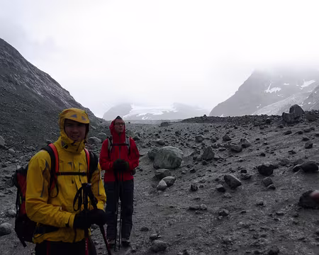 L'ambiance inoubliable du glacier d'Otemma... L'ambiance inoubliable du glacier d'Otemma...