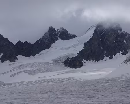 Vue depuis le glacier d'Otemma Vue depuis le glacier d'Otemma