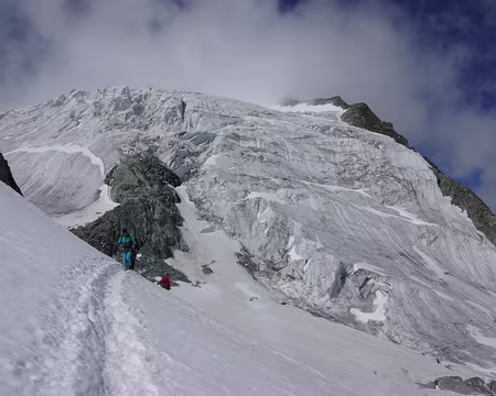 Arrivée à la cabane des Vignettes Arrivée à la cabane des Vignettes