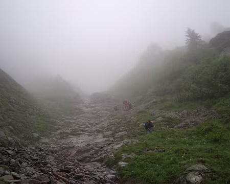 depuis Le Tour vers le refuge Albert Premier
