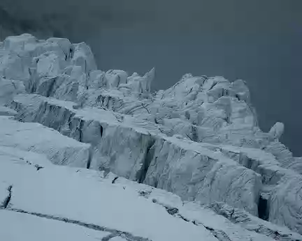 Séracs sur le Glacier du Tour