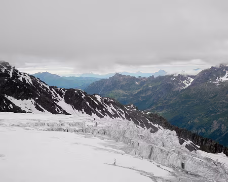 Panorama depuis le refuge Albert Premier