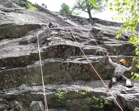 Rocher d'Escalade du Saix, Vallorcine