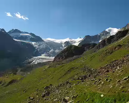 PXL013 Glacier de Moiry, Pigne de la Lé, Bouquetins, Pte de Bricola et Pte de Mourti