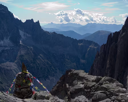 Panorama depuis le refuge de la Charpoua