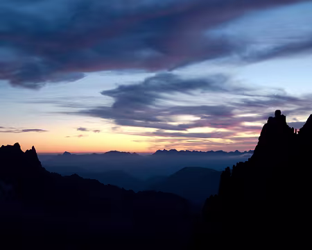 Panorama depuis le refuge de la Charpoua