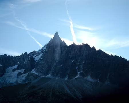 Les Drus depuis le Montenvers
