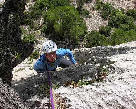 PXL011 3P, sortie de la 2ème longueur