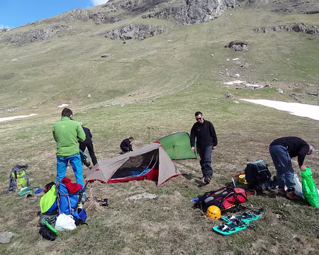PXL003 1ère tentative d'établissement de campement...