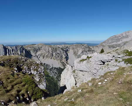 Panorama depuis le pied du Mt Aiguille