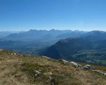 Panorama depuis le pied du Mt Aiguille