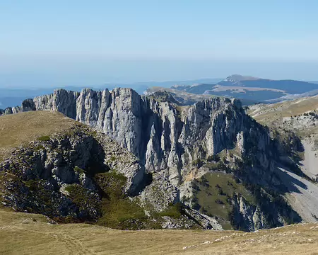 Panorama depuis le pied du Mt Aiguille
