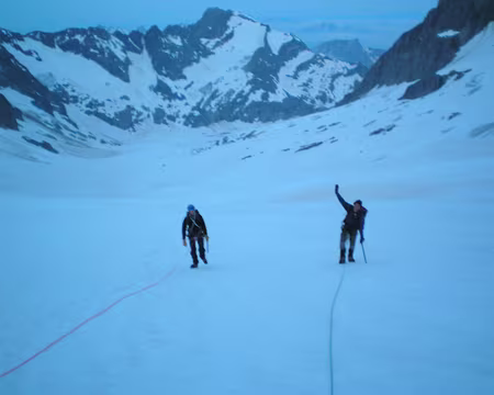 PXL033 départ pour les dômes de Miage