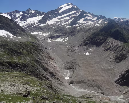 PXL021 Vue du sentier sur notre départ de la veille