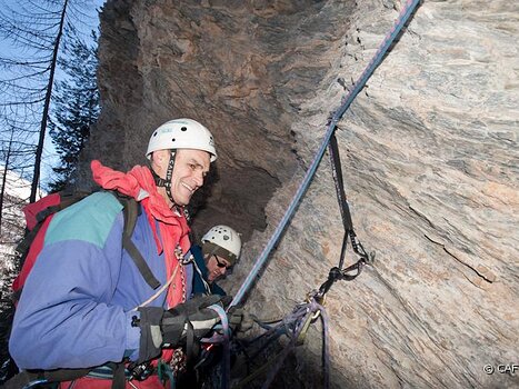 2010-01 Argentiere Frédéric Augendre, détail sortie