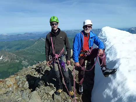 2012-06 Mont Tondu - CIALP02 Aleksandra P, détail sortie