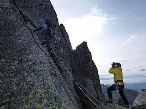 2012-10 Arete des 3 Conseillers Aleksandra P, détail sortie