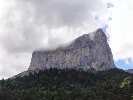 2013-06 Mont Aiguille détail de la sortie