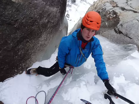 2015-01 Cogne Yann LB, détail sortie