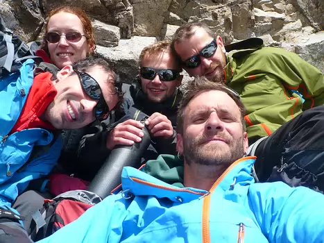 2015-06 Ecrins Alexandre V, détail sortie