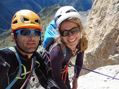 2015-09 Ubaye Yann LB, détail sortie