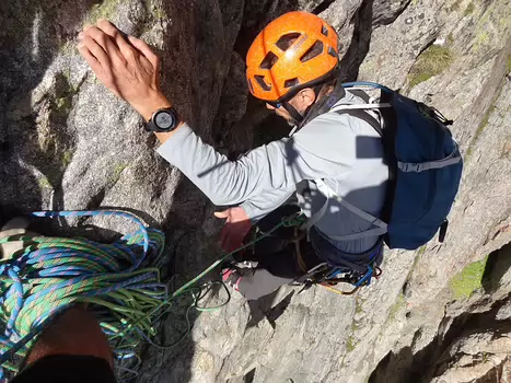 2018-09 Dibona Yann LB, détail sortie