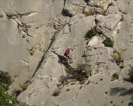 il y a quelques spaghettis à la descente!