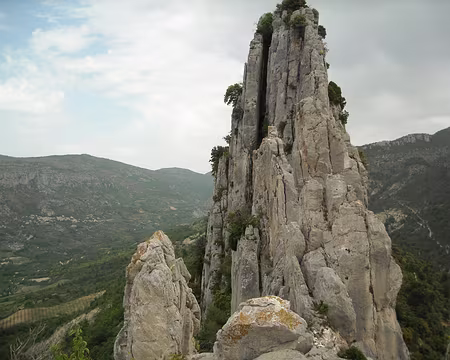 Arrivés au sommet, nous sommes impressionnés