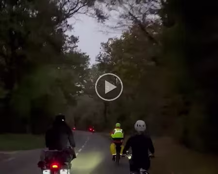 04GQVM4596 Arrivée de nuit aux Andelys !