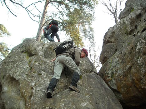 2009-01 Rando escalade rocher Saint-Germain