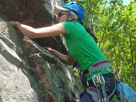 2014-05 Clécy Michel C, détail sortie