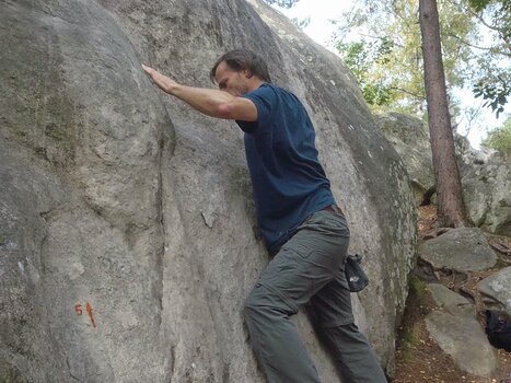 2014-09 Rocher Canon Michel C, détail sortie