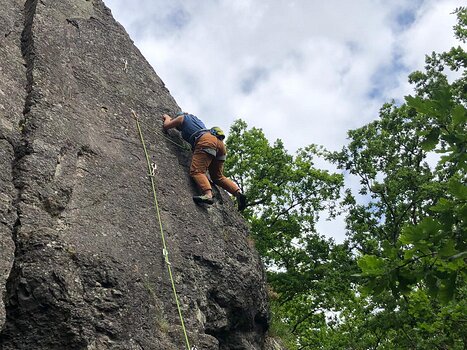 2021-06 Cycle Clécy Camille D, détail sortie