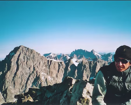 04 Olivier au sommet de la Pointe Puiseux