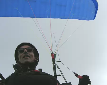 04 Décollage de Dennis au Salève, pour une série de 