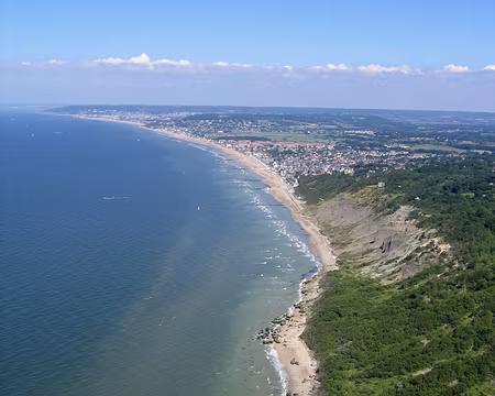 05 Arrivée à Villers-sur-Mer, l'extrémité Est des falaises