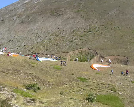06 Samedi matin, au déco du col des Noyers, au-dessus de notre lieu d'hébergement.