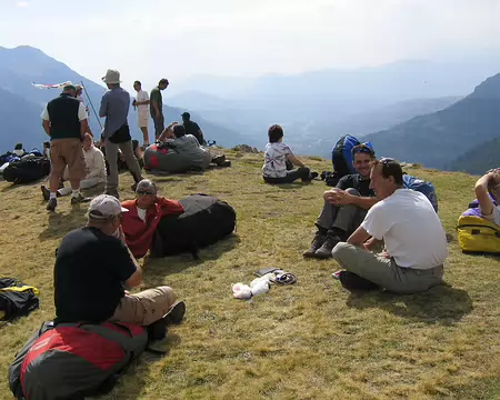 16 Le déco d'Orcières-Merlette était aussi l'arrivée du cross.