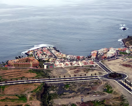 17 La Caleta vue de dessus.