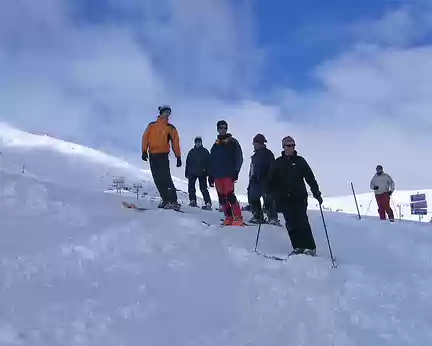 04 Séance de ski sans bâtons pour tout le monde... ou presque
