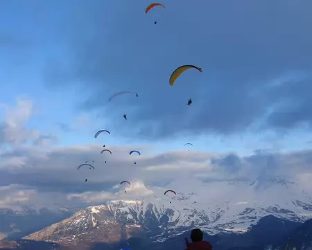 11 Beau vol, écourté par beaucoup à cause du froid